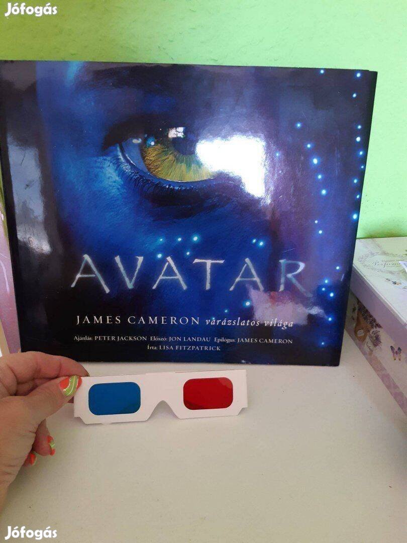 Új Avatar 3 dimenziós könyv szemüveggel