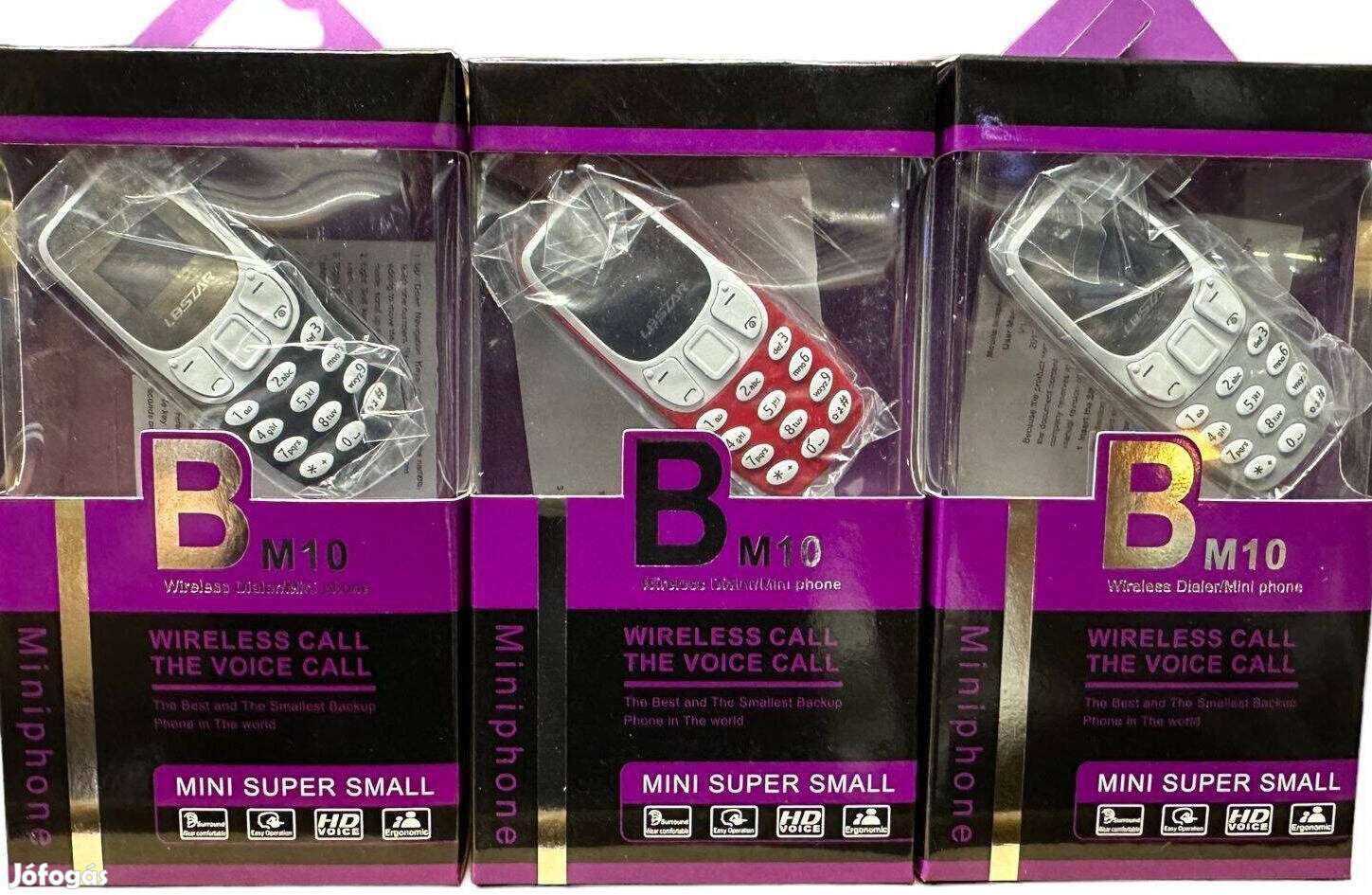 Új BM10 Mini Phone kártyafüggetlen mobiltelefon