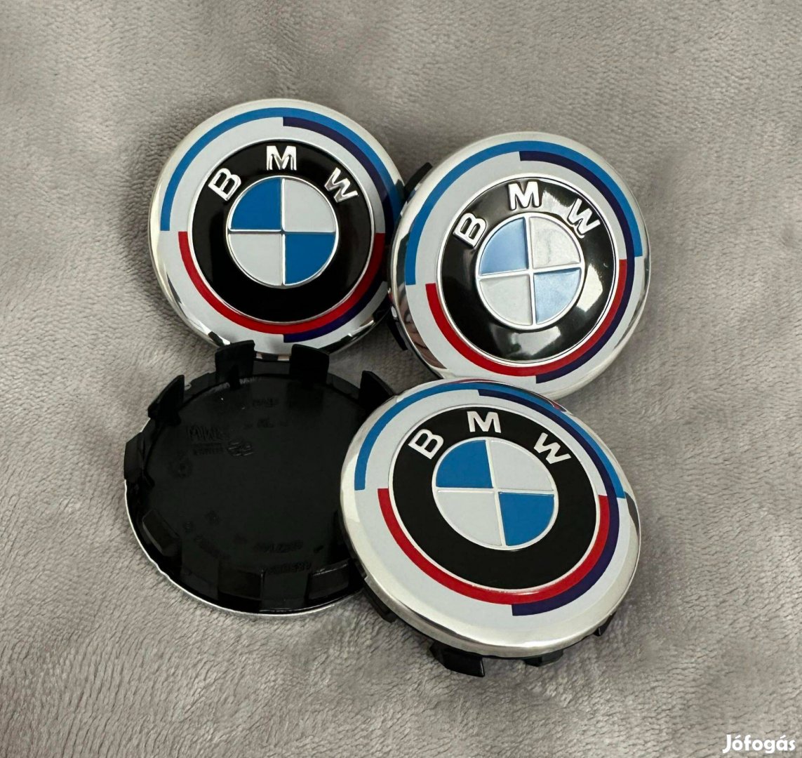 Új BMW 56mm 50th anniversary jubileumi felni alufelni kupak felnikupak