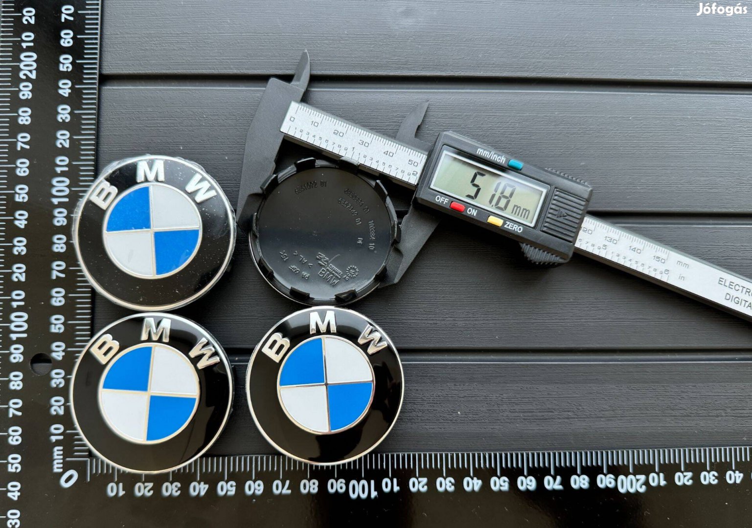 Új BMW 56mm Felni Alufelni Kupak Közép Felnikupak 6857149