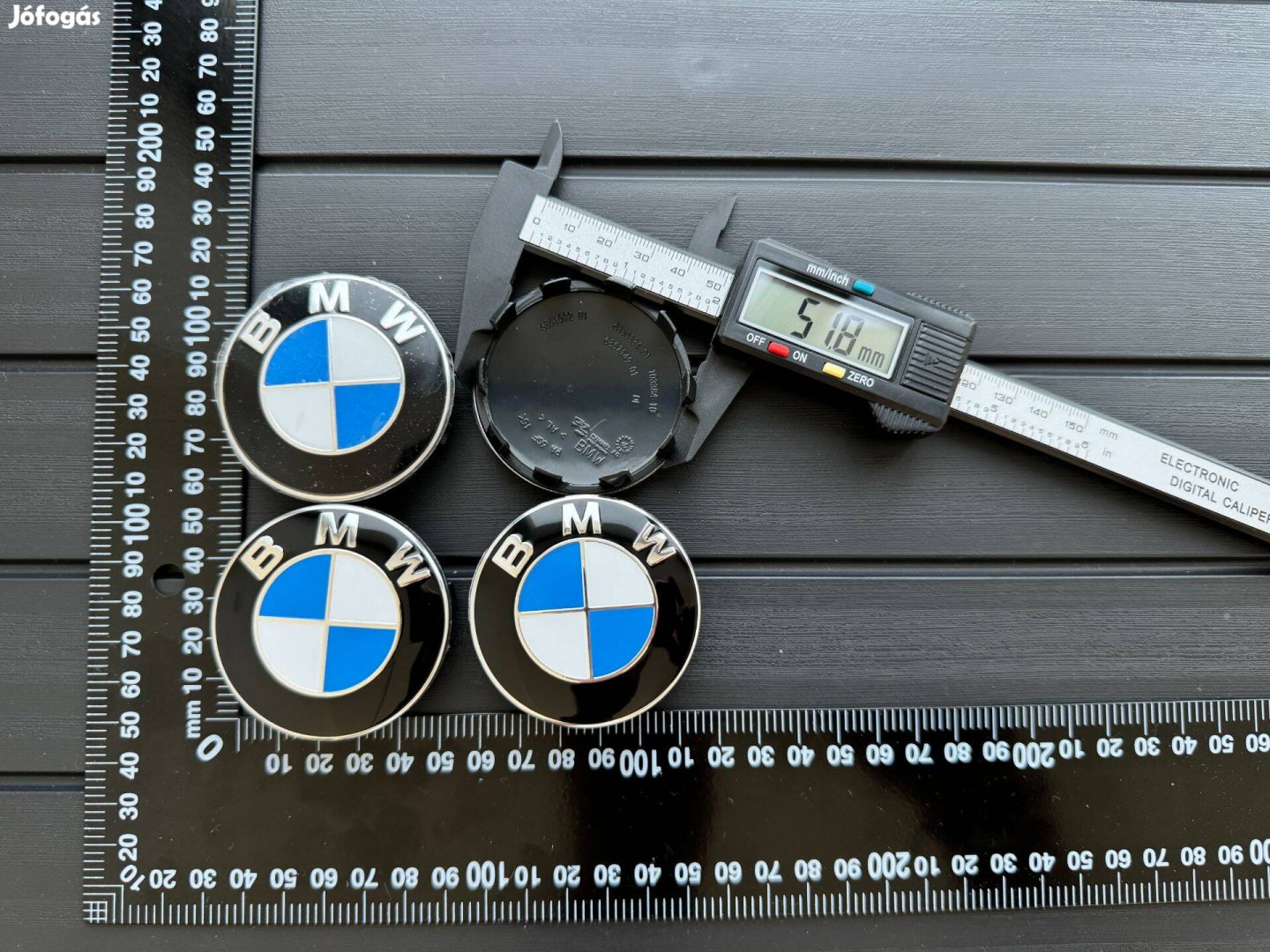 Új BMW 56mm Felni Alufelni Kupak Közép Felnikupak Embléma 6857149