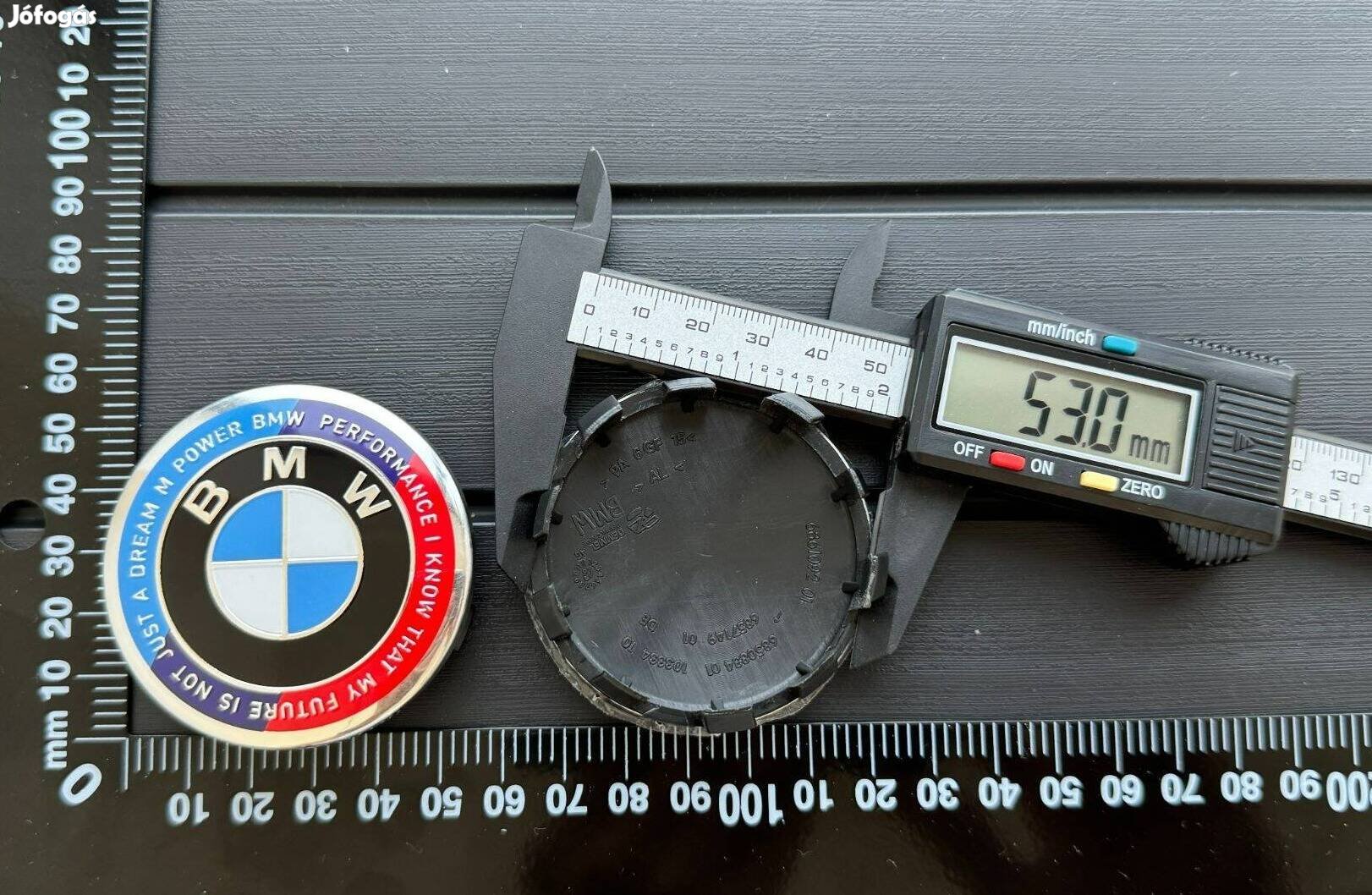 Új BMW 56mm Felni Alufelni Kupak Közép Felnikupak Embléma 6857149 f