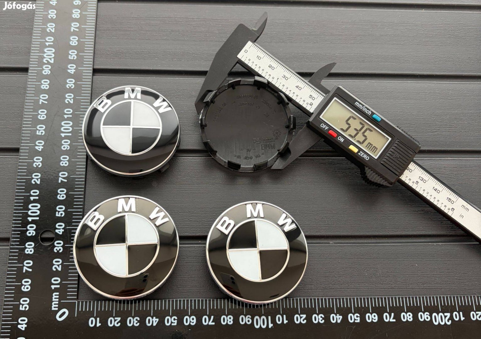 Új BMW 56mm Felni Alufelni Kupak Közép Felnikupak Embléma