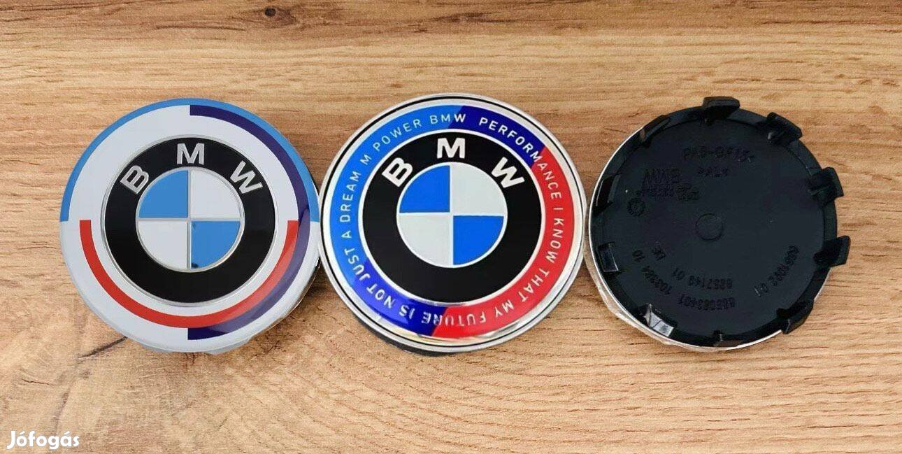 Új BMW 56mm M-Power Jubileumi Felni Alufelni Kupak Felnikupak 6857149