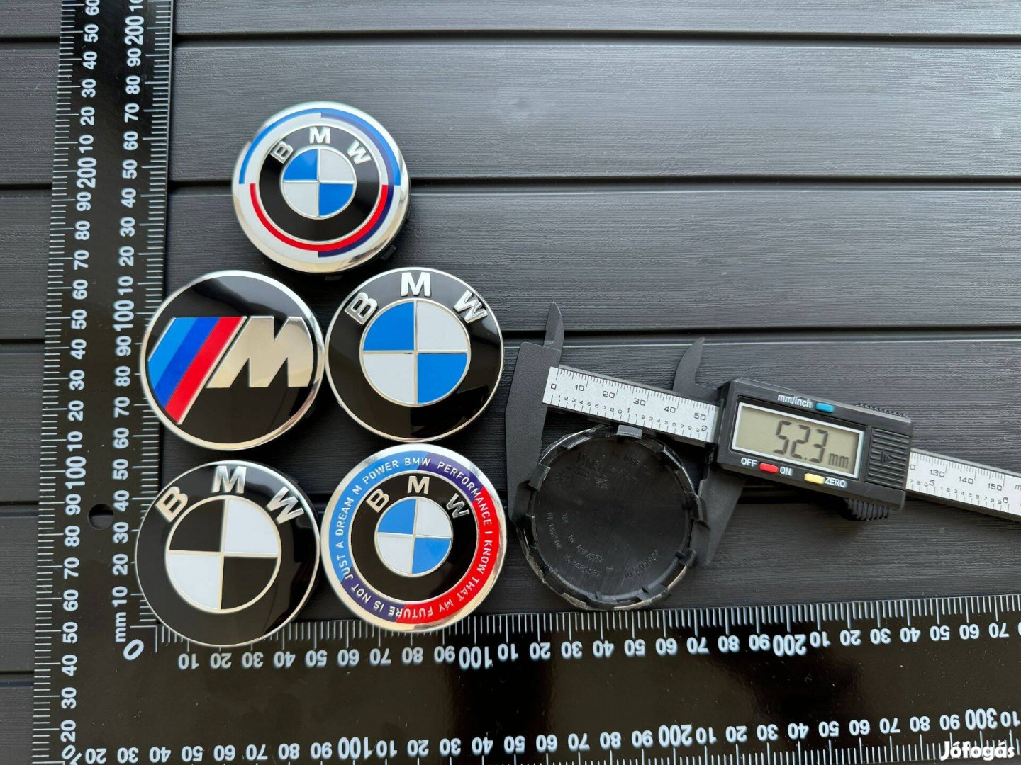 Új BMW 56mm felni Alufelni Kupak Közép Porvédő Felnikupak Embléma