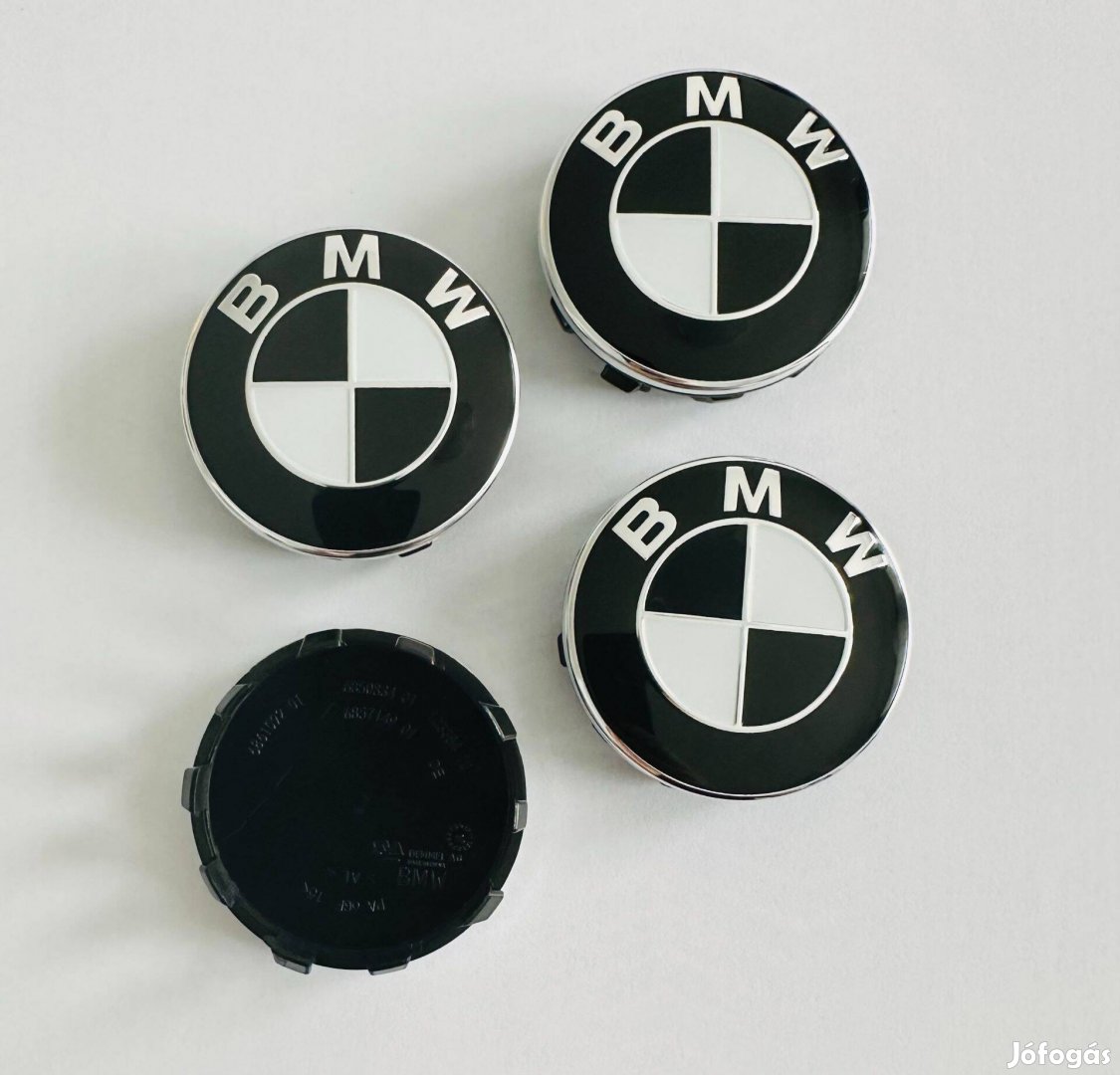 Új BMW 56mm felni kupak alufelni felniközép felnikupak embléma 6857149