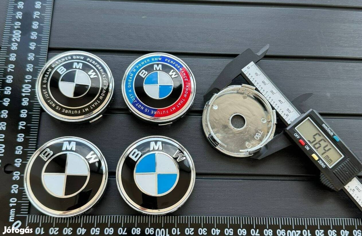 Új BMW 60mm Felni Alufelni Közép Kupak Felniközép Felnikupak Embléma