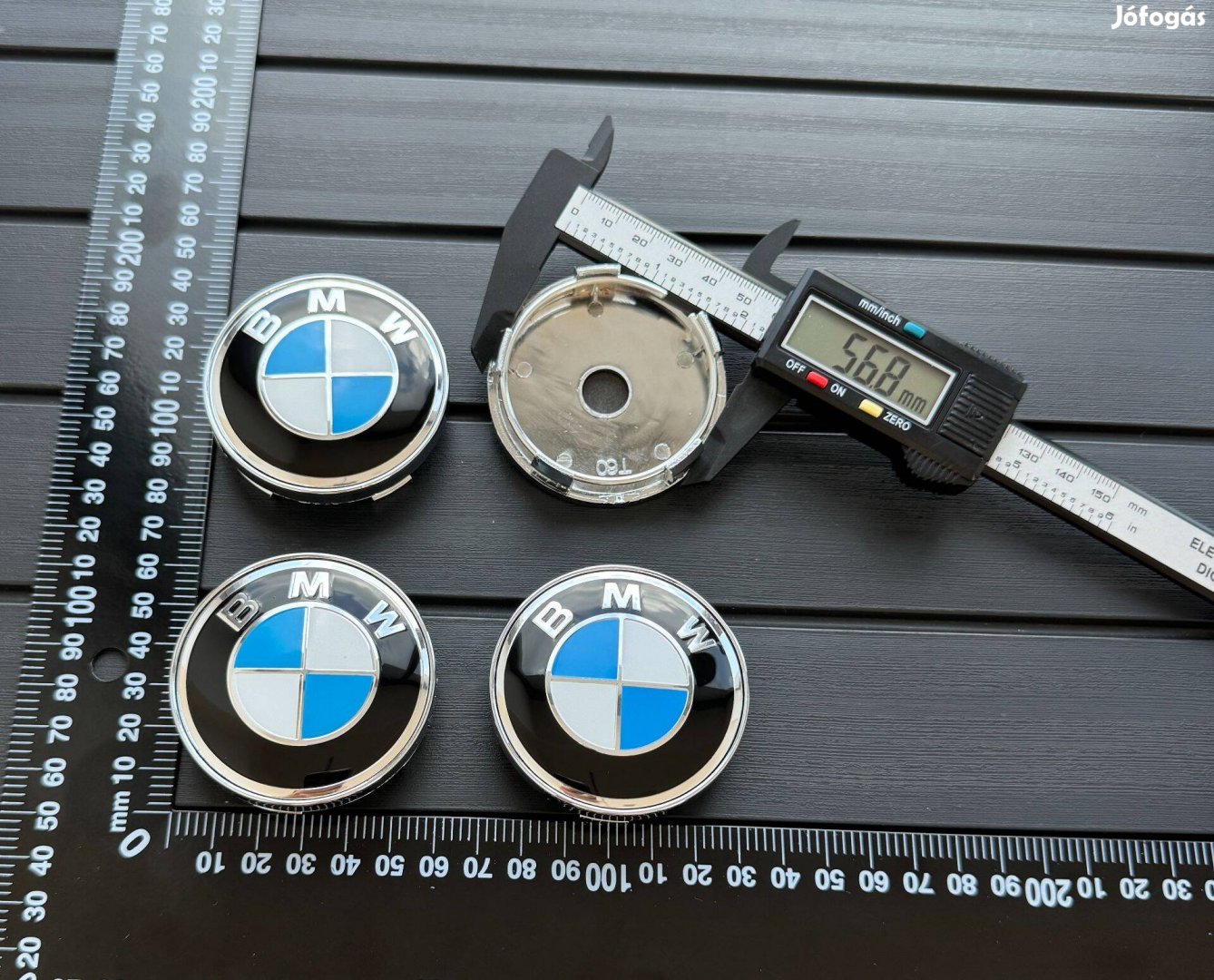 Új BMW 60mm Felni Alufelni Közép Kupak Felniközép Felnikupak Porvédő