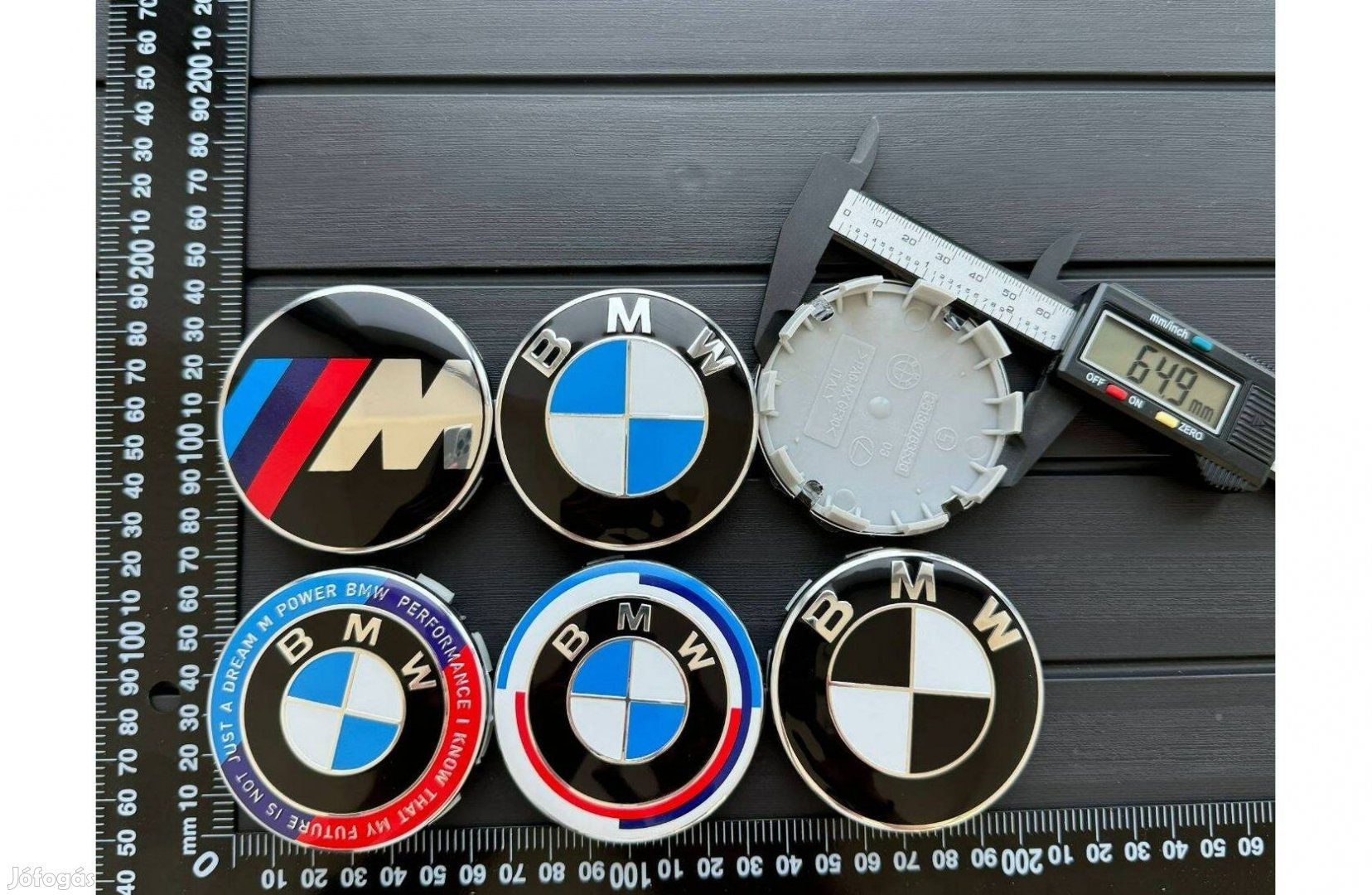Új BMW 68mm Felni Alufelni Kupak Közép Porvédő Felnikupak Embléma