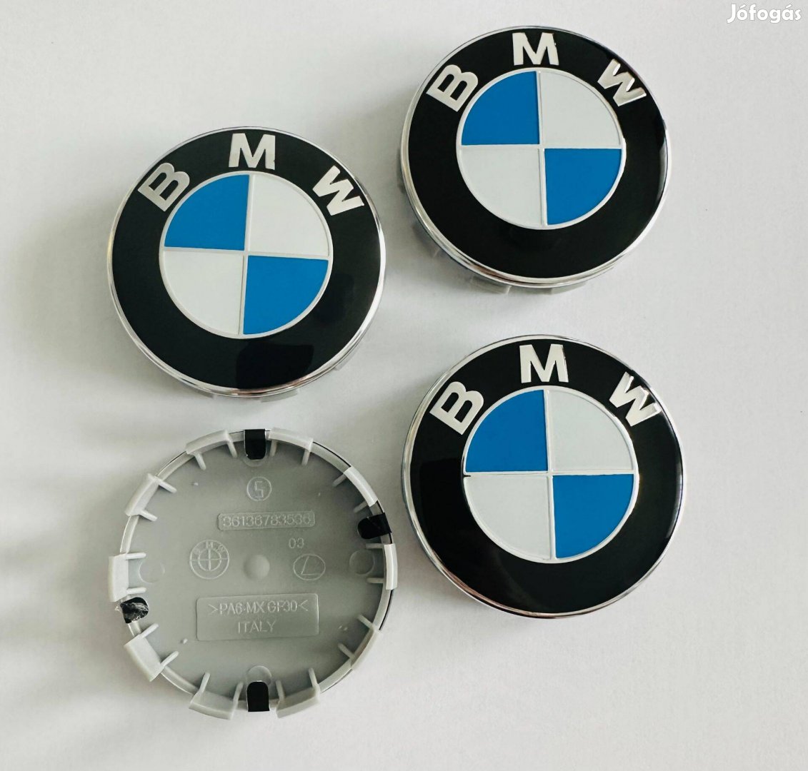 Új BMW 68mm Felni Kupak Alufelni Közép Felnikupak Felniközép 6783536