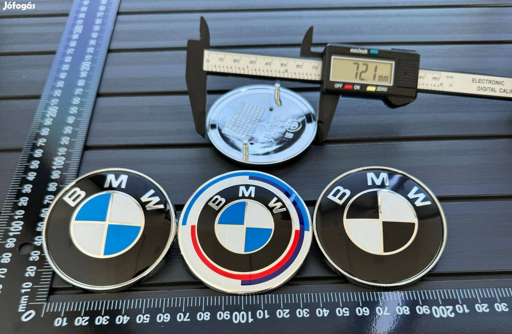 Új BMW 72mm 74mm Gépház Géptető Motorháztető Embléma Jel 51148132375