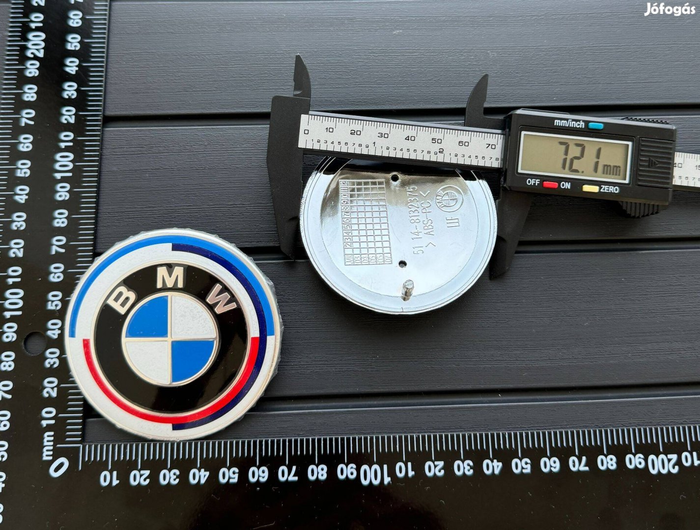Új BMW 74mm 72mm Gépház Motorház Csomagtartó Embléma Jel