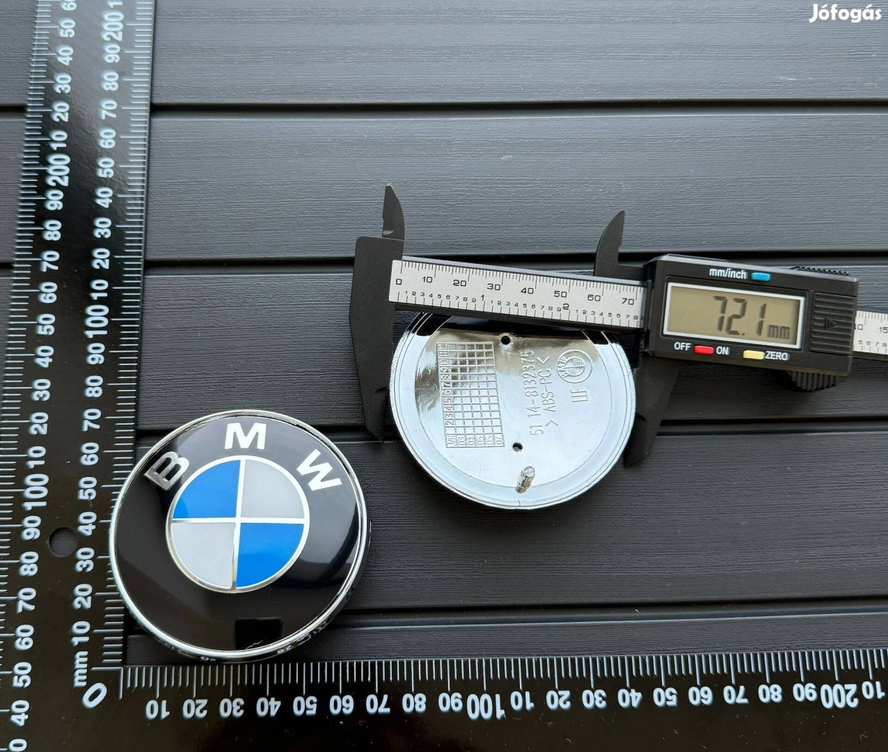 Új BMW 74mm 72mm Gépház Motorház Csomagtartó Embléma Jel logo v