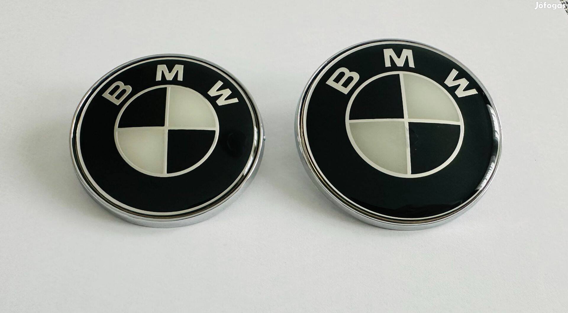 Új BMW 74mm 82mm Embléma JEL logó felirat