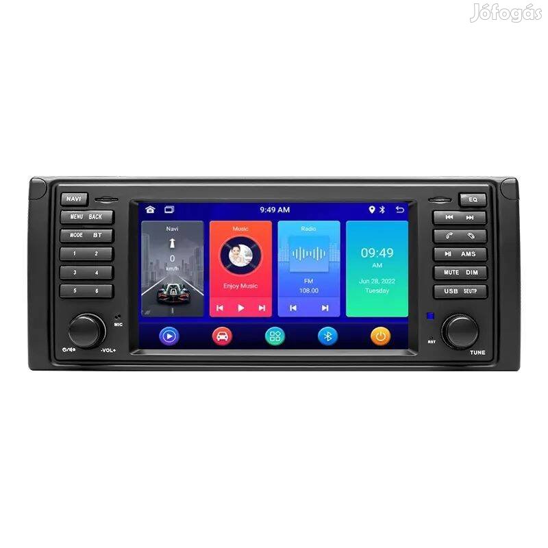 Új BMW E53 / E39 Android 12 Navigációs multimédia 2+32GB Carplay WIFI
