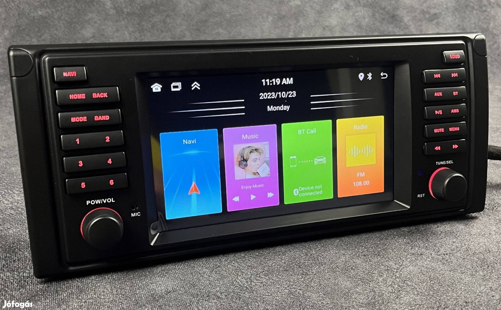 Új BMW E53 / E39  4+64GB Android Navigációs multimédia Carplay