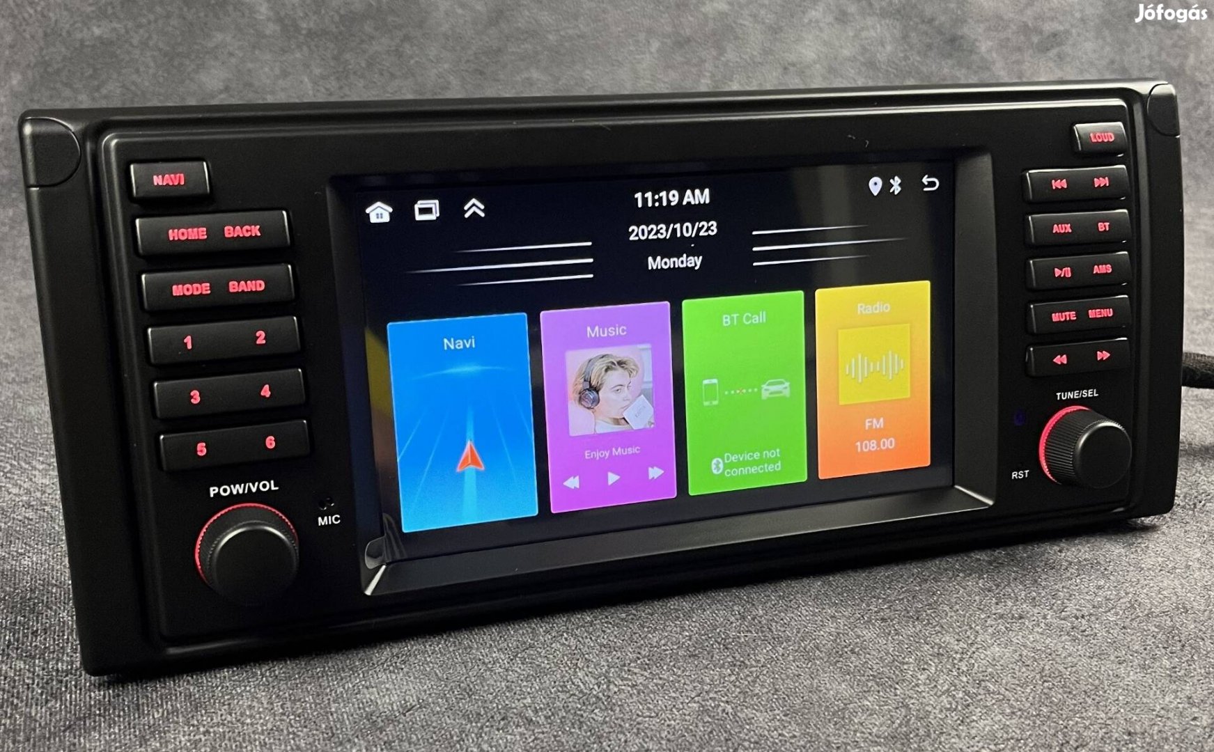 Új BMW E53 / E39  4+64GB Android Navigációs multimédia Carplay