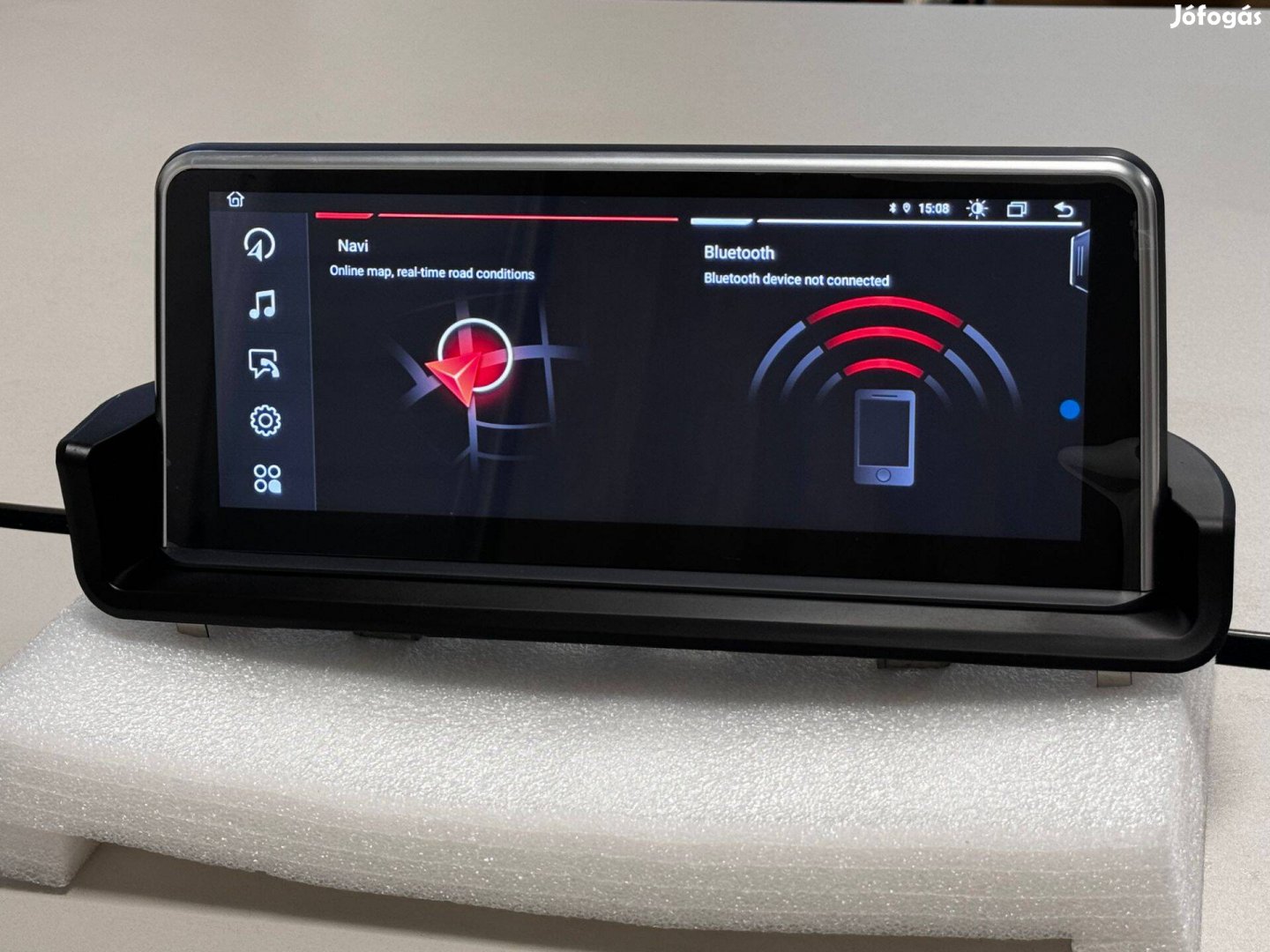 Új BMW E90/E91 Android Carplay Navigáció multimédia 4+64GB műszerfalba