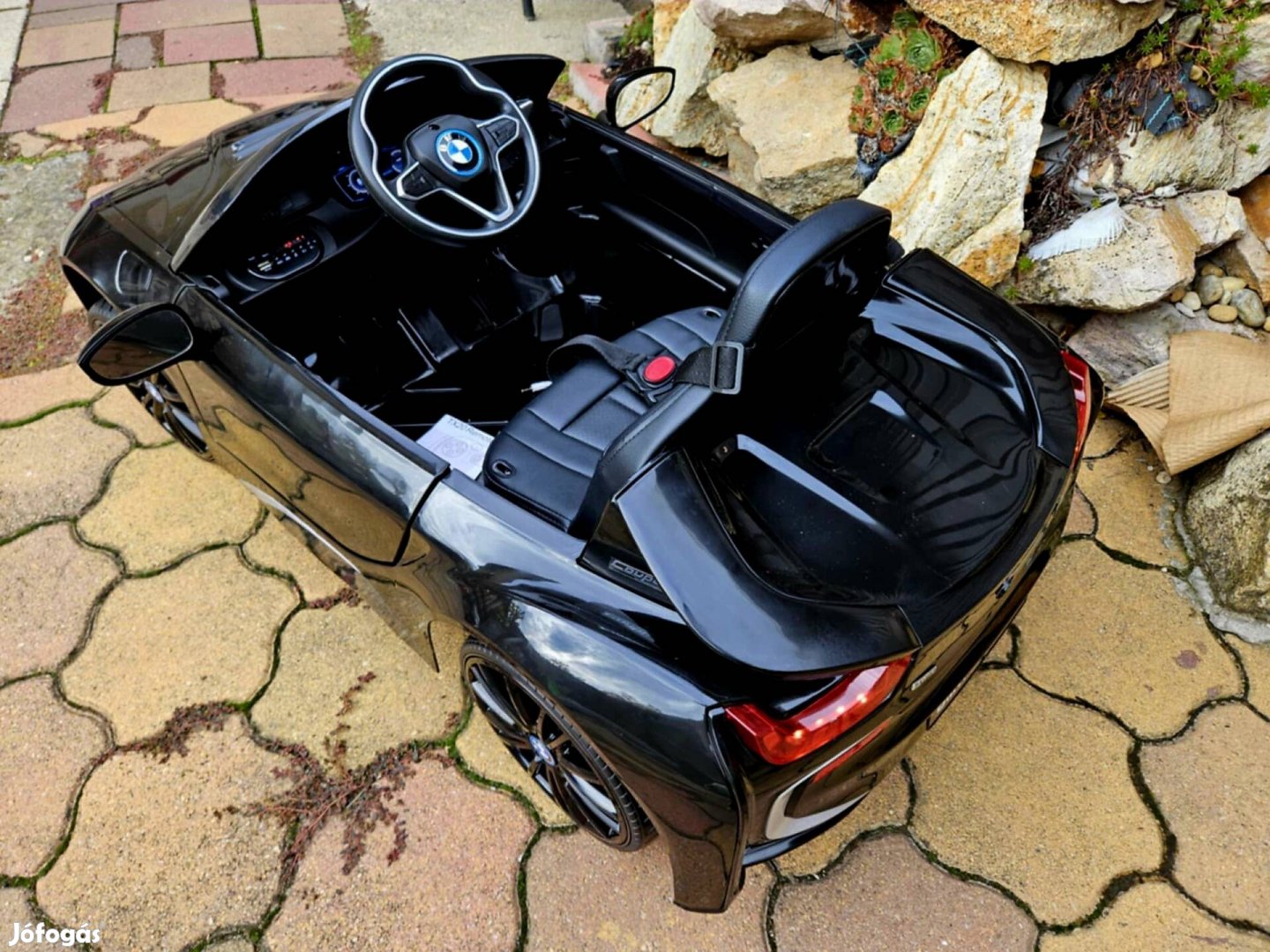 Új BMW I8 eredeti liszenszes gyerek sport auto 12V.