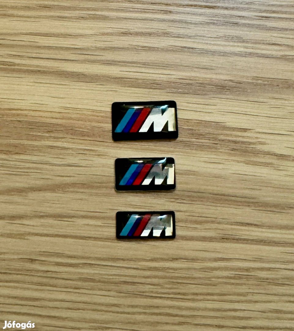 Új BMW M Performance M Packet Power Felni Embléma JEL Felirat Matrica