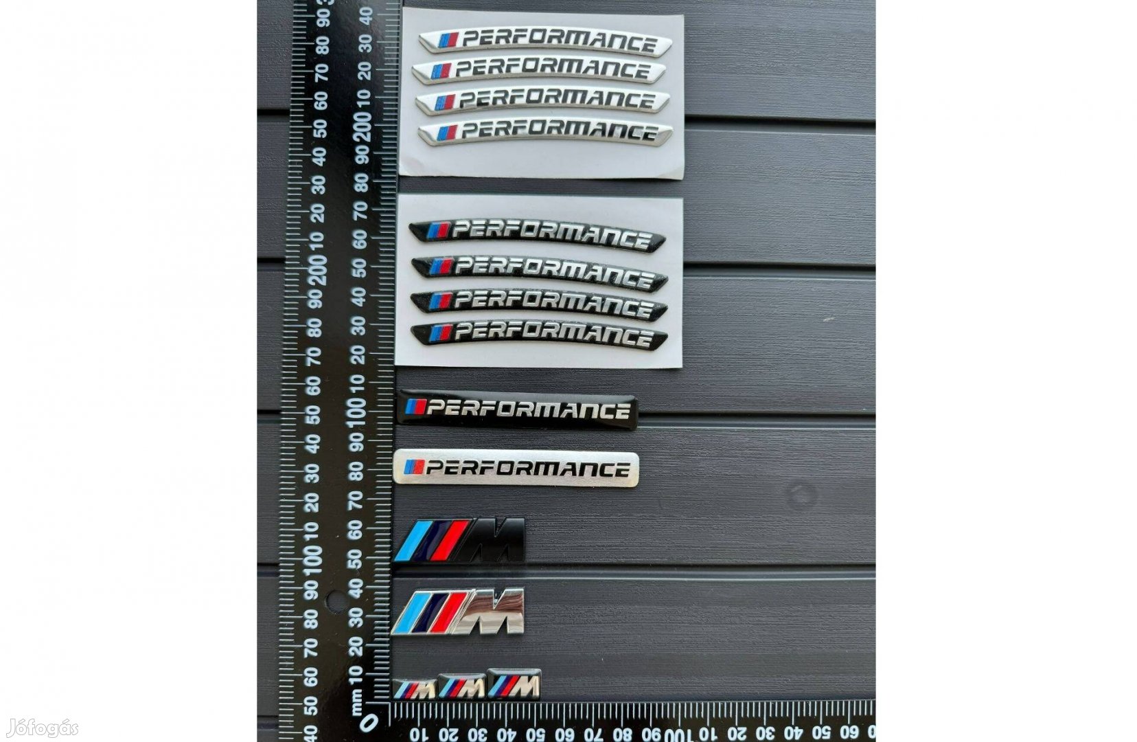 Új BMW M Performance Power Felni Alufelni Matrica JEL Logo Embléma