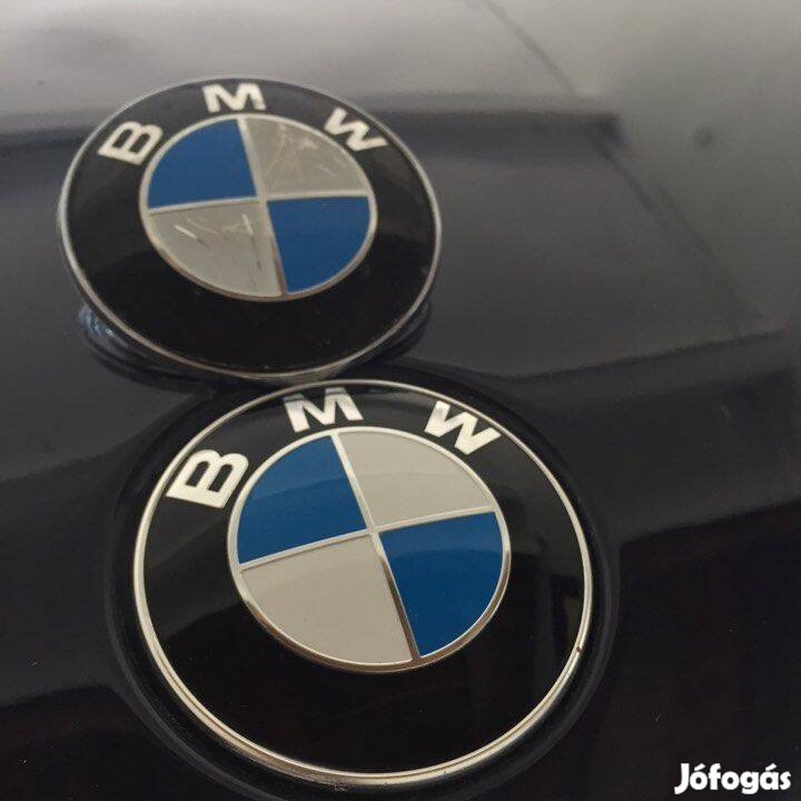 Új BMW embléma, jel, logo, logó motorháztető csomagtér