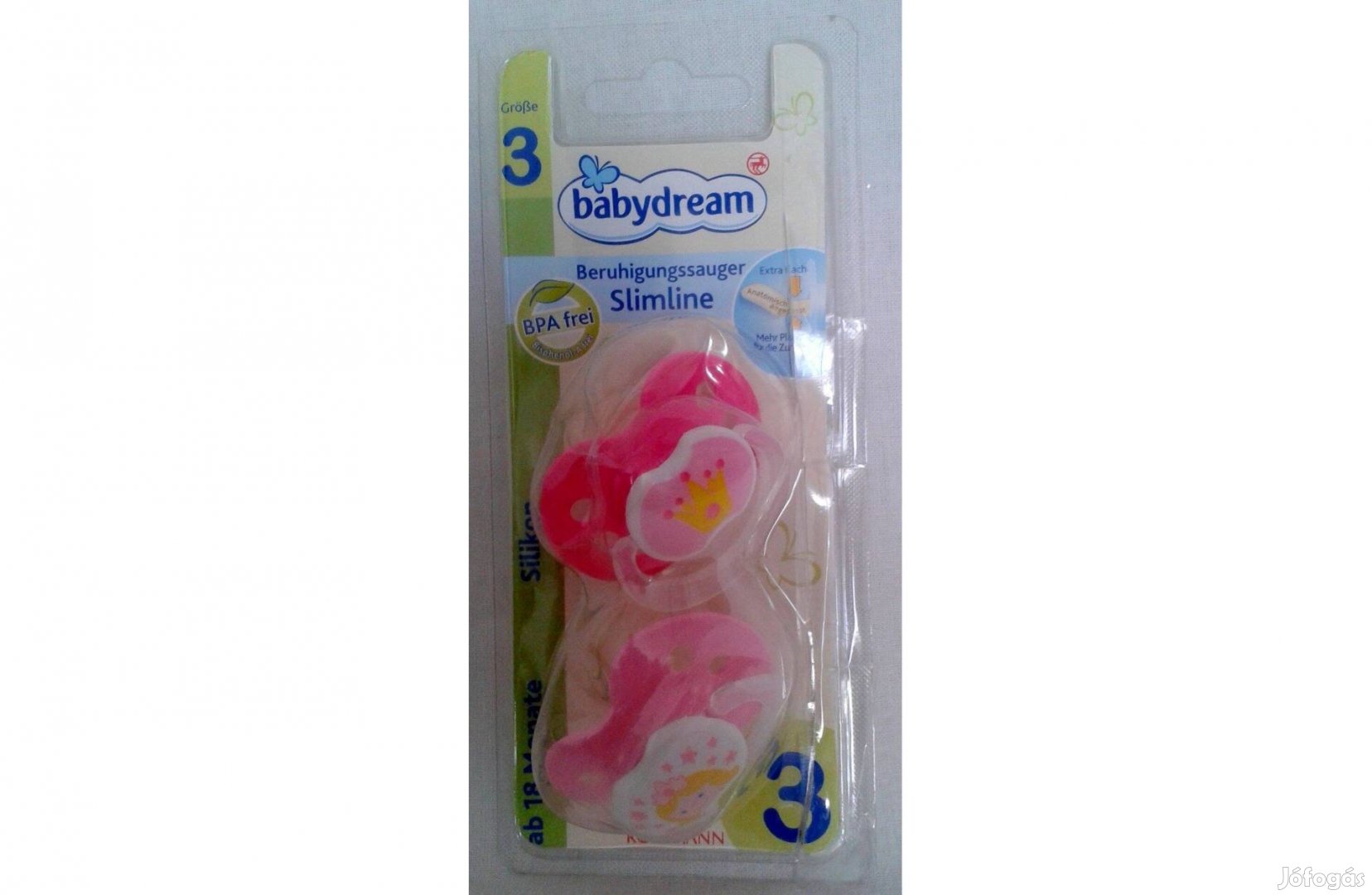 Új Babydream cumik, 2 db