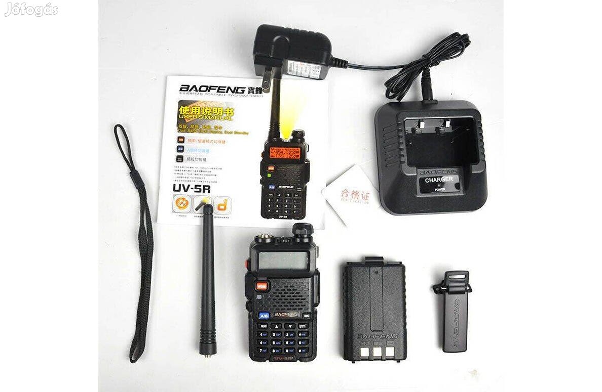 Új Baofeng UV-5R Kézi Adóvevő Walkie Talkie