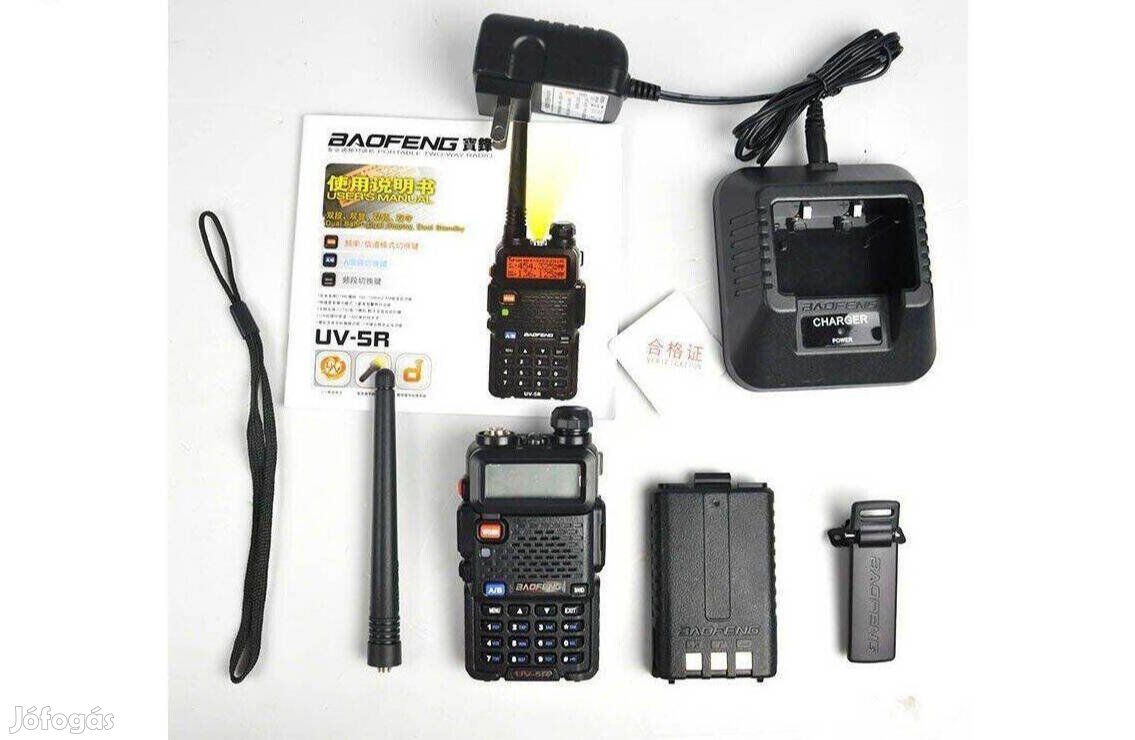 Új Baofeng UV-5R Kézi Adóvevő Walkie Talkie