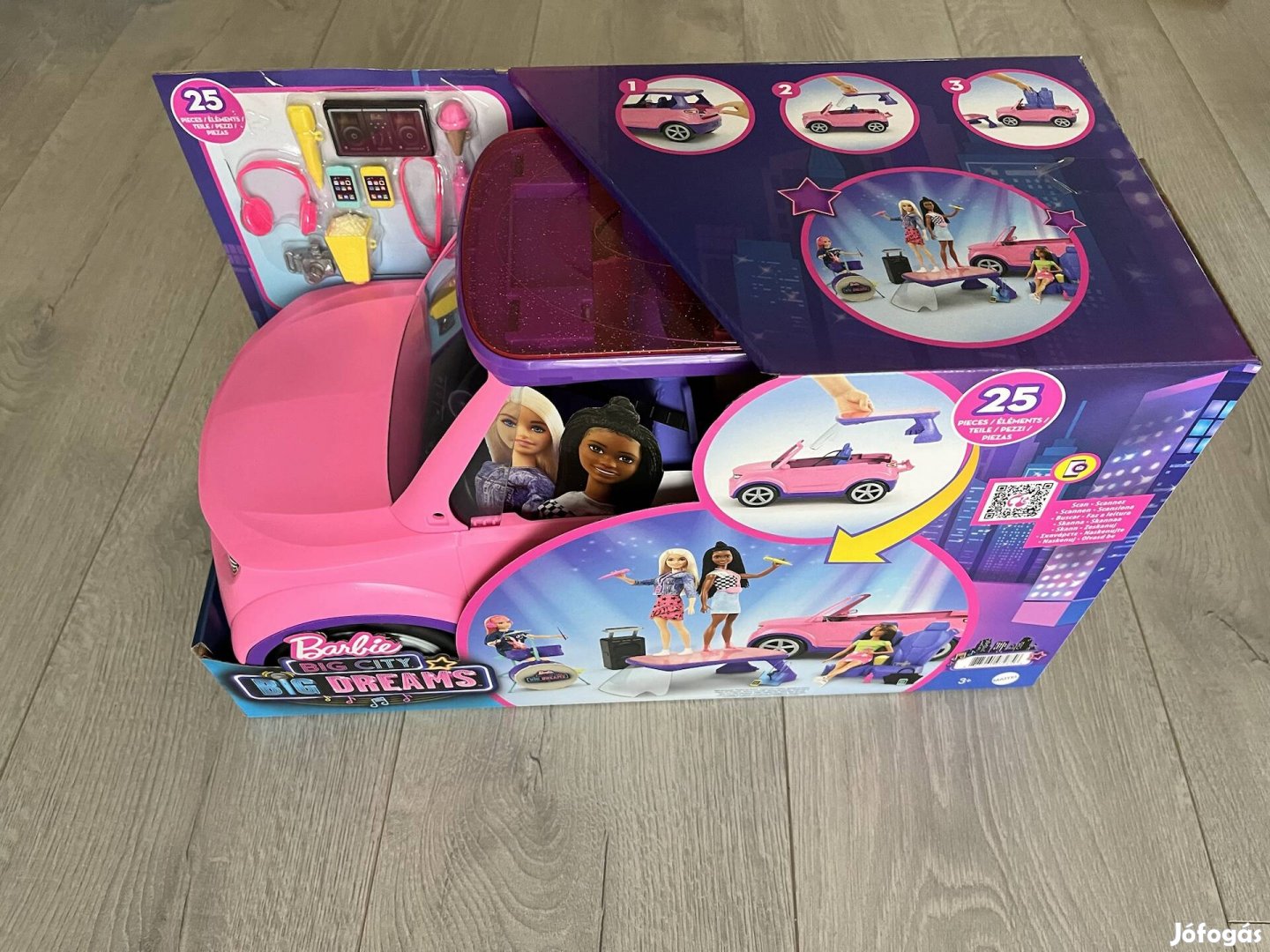 Új Barbie Big dreams autó