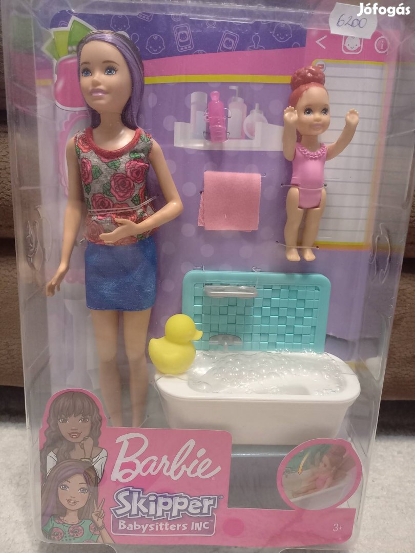 Új Barbie Skipper bébiszitter játékszett