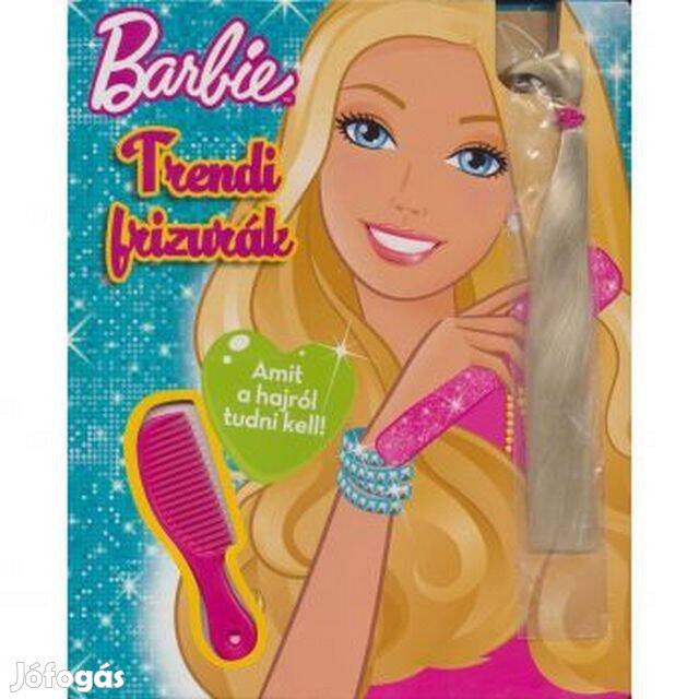 Új Barbie - Trendi frizurák lány könyv