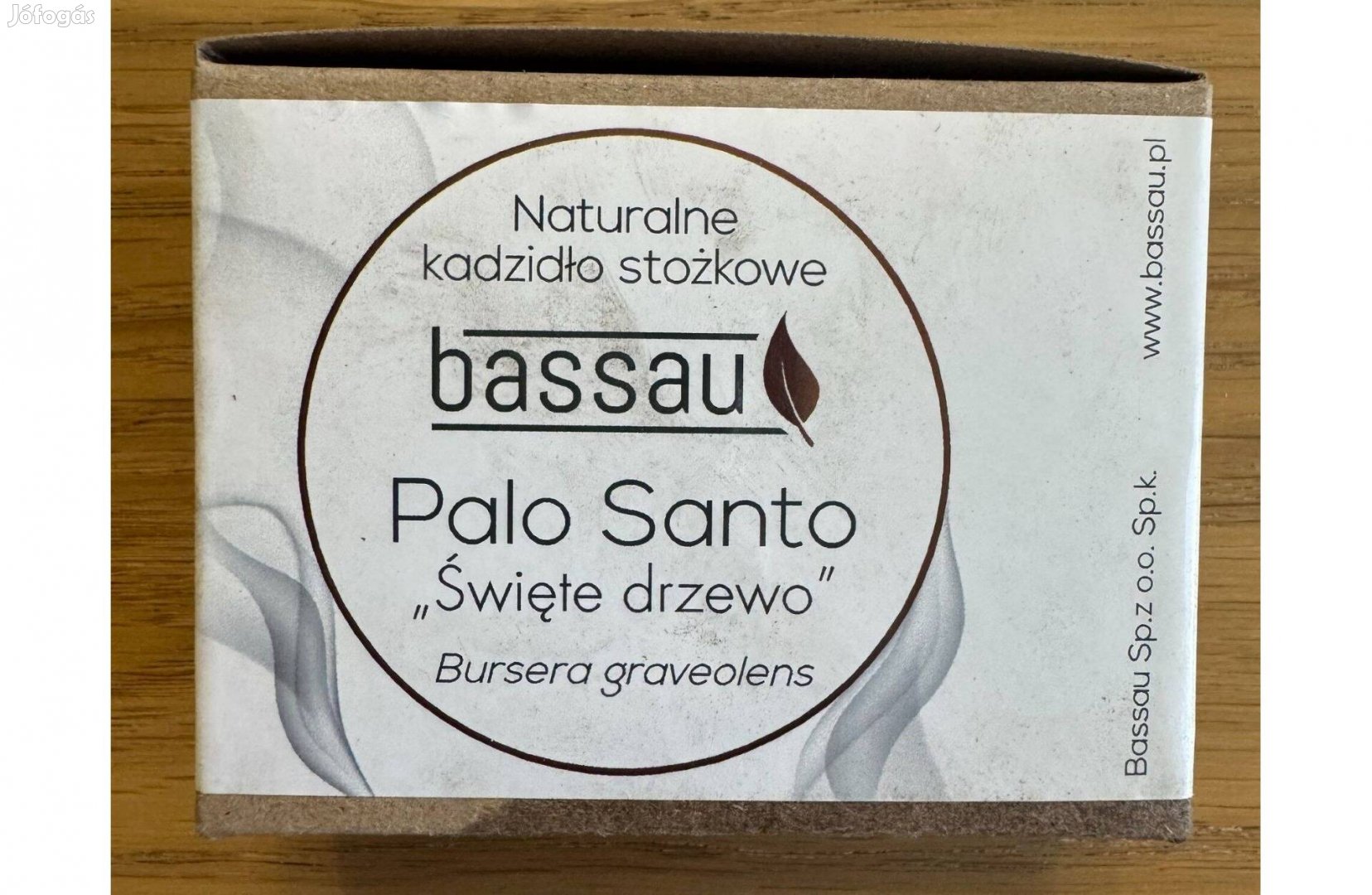 Uj Bassau Premium minosegu organikus Palo Santo fa füstölőkúpok