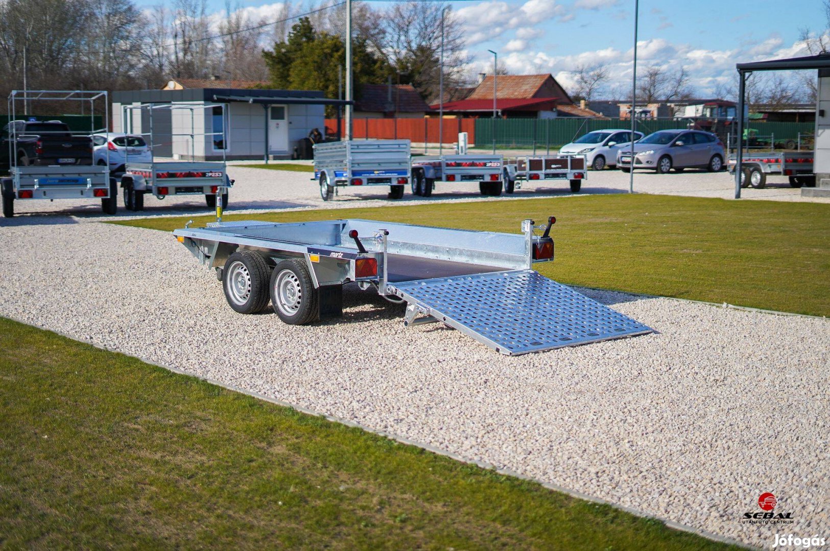 Új Bau 260 - 2700 kg gépszállító utánfutó - Zalaegerszegen eladó