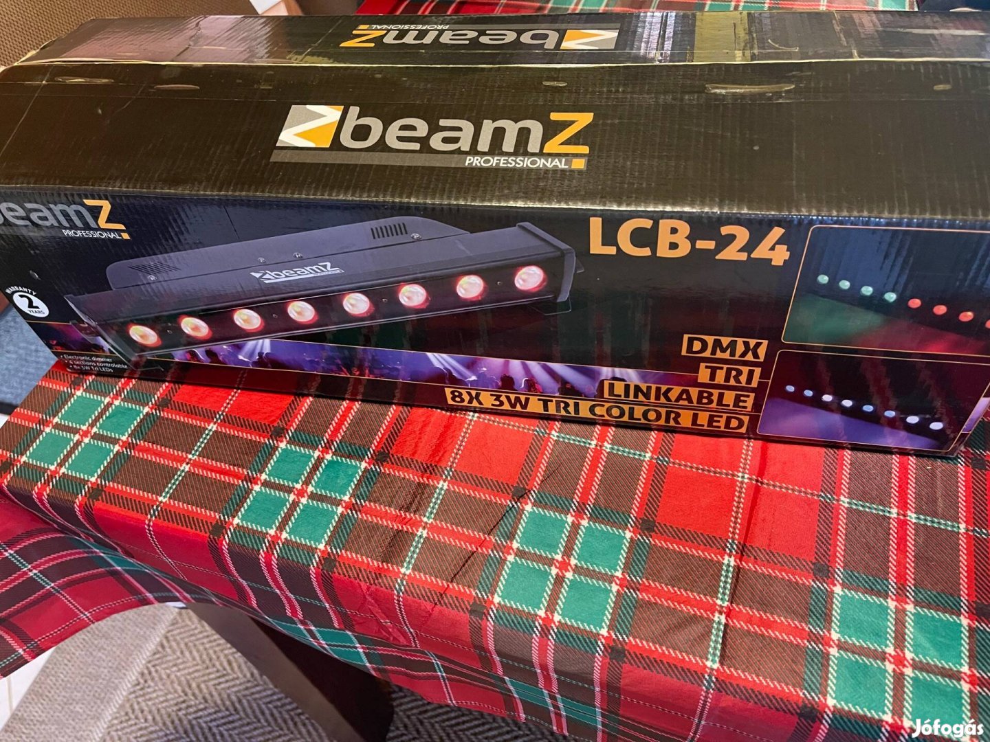 Új Beamz LCB-24 DMX disco lámpa eladó