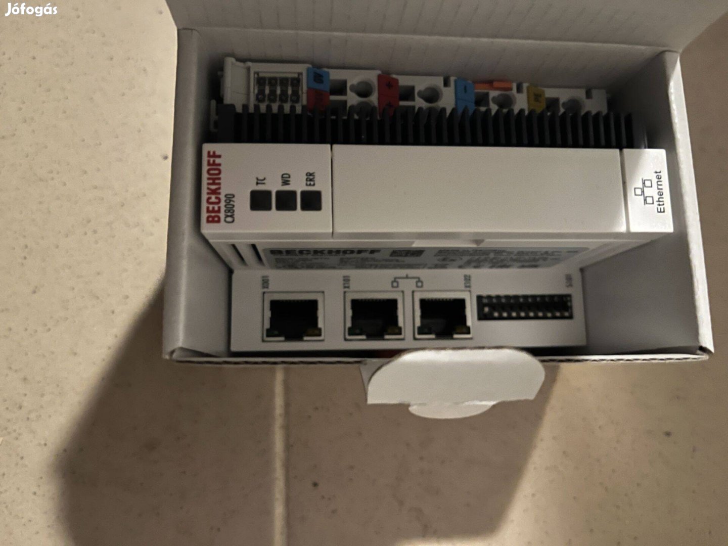 Új Beckhoff 8090 modul PLC dobozban