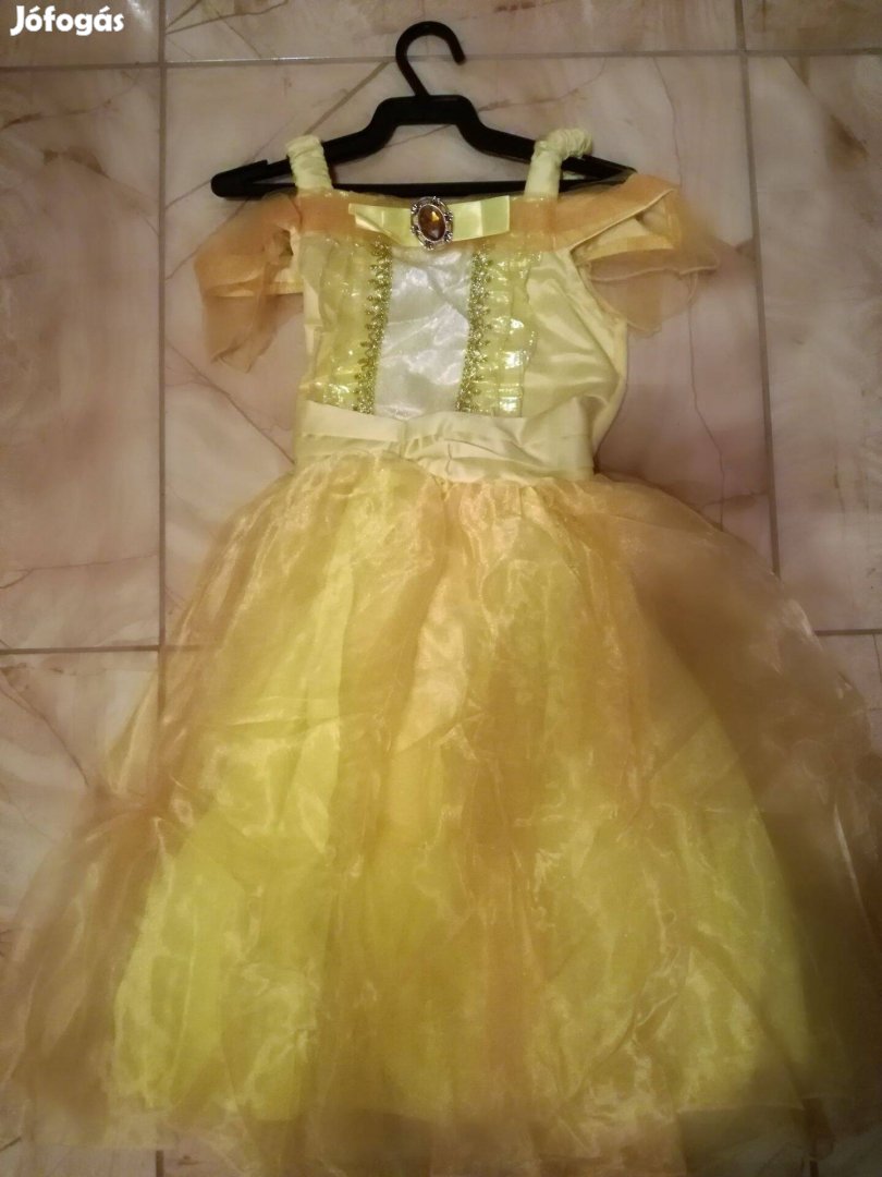Új Belle hercegnő gyerek jelmez 2 méret
