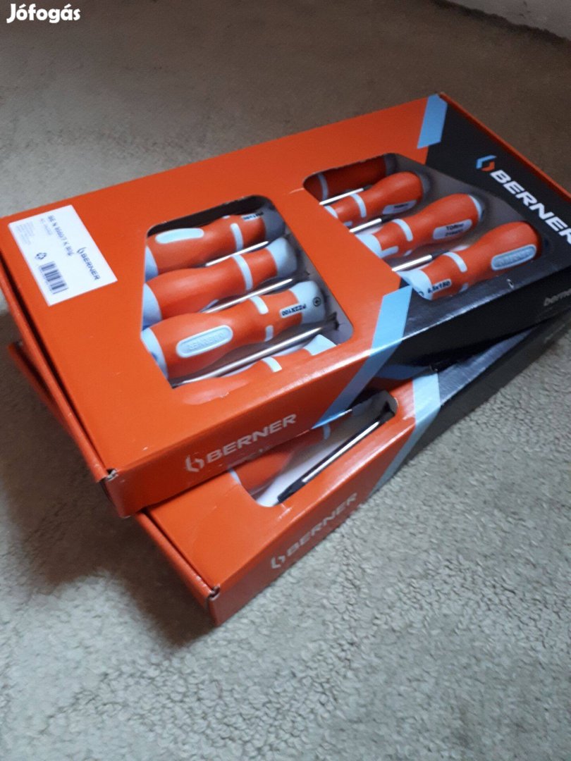 Új Berner vegyes és torx csavarhúzó készletek