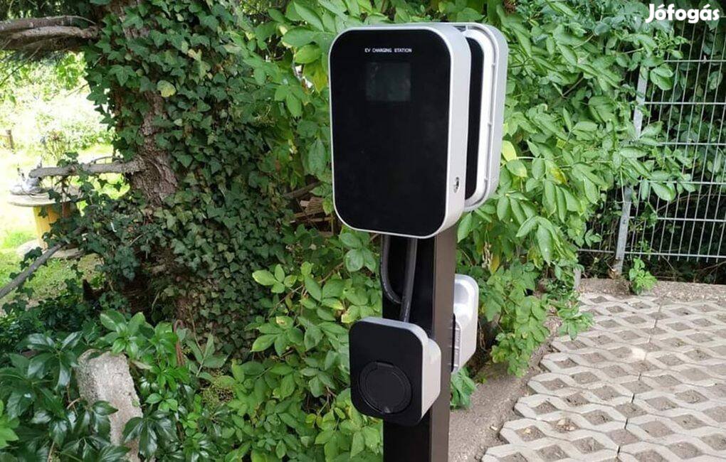 Új Besen BS20 22kW APP smart elektromos autó töltő 2év gari