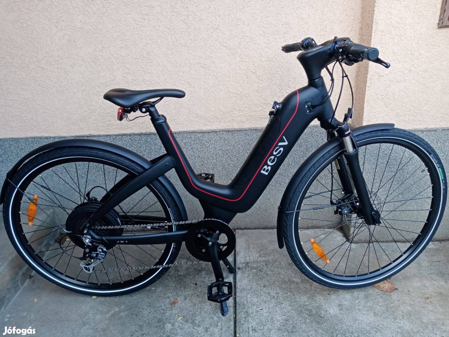 Új Besv új2025-ös 500wh akku elektromos kerékpár pedelec ebike e-bike