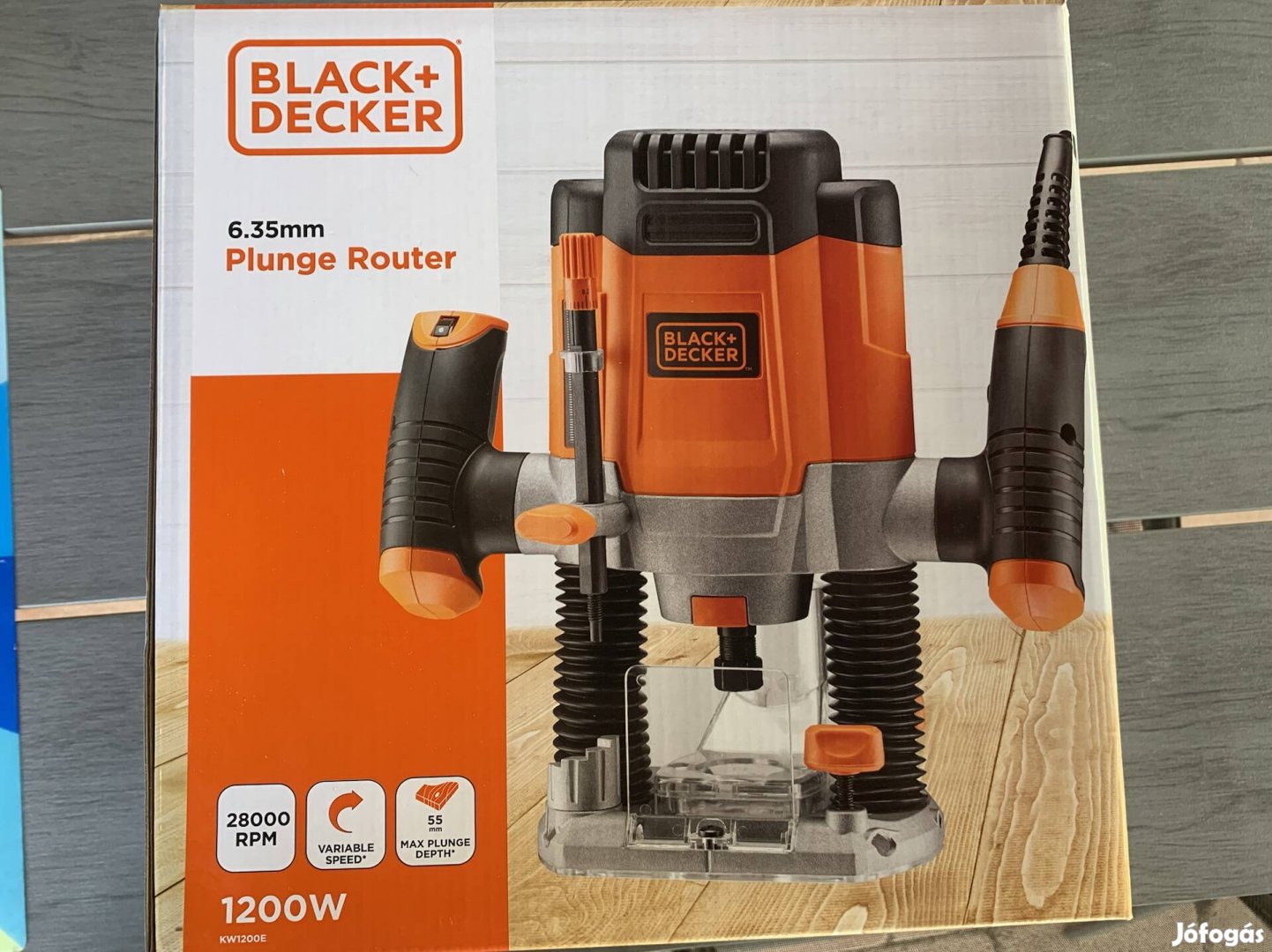 Új Black & Decker felsőmaró