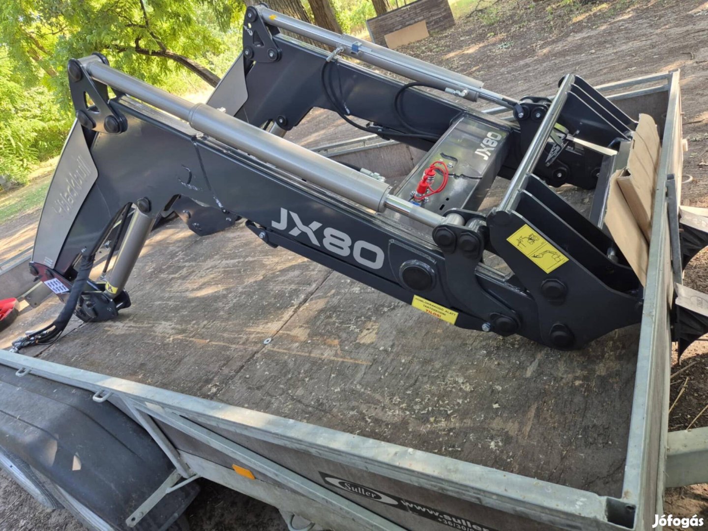 Új Blackbull Jx80 homlokrakodó Mtz 