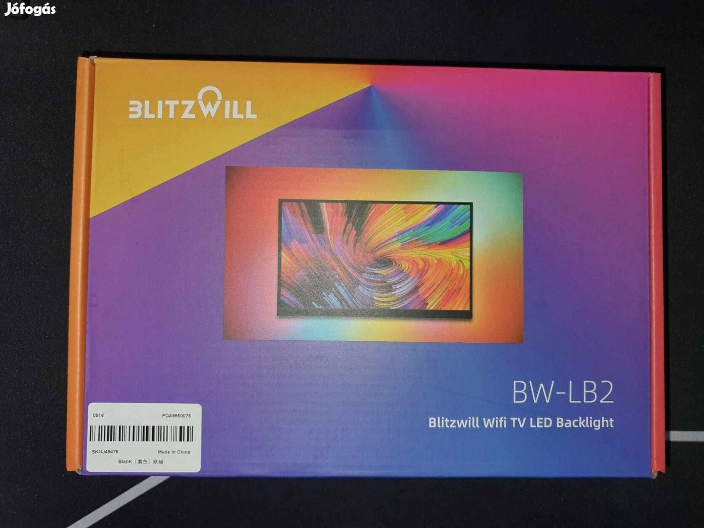 Új Blitzwill BW-LB2 WIFI TV okos LED szalag (háttérvilágítás)