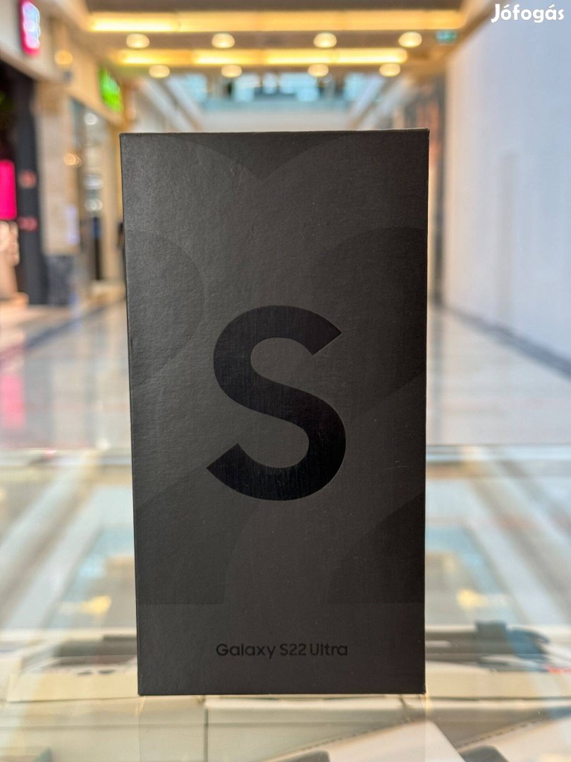 Új Bontatlan 3 év Garanciával eladó Samsung Galaxy S22 ultra 8/128Gb