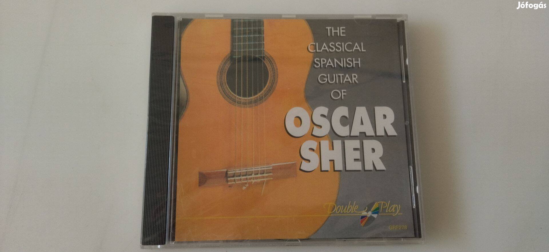 Új Bontatlan Audio CD Oscar Sher - The Classical Spanish Guitar Of