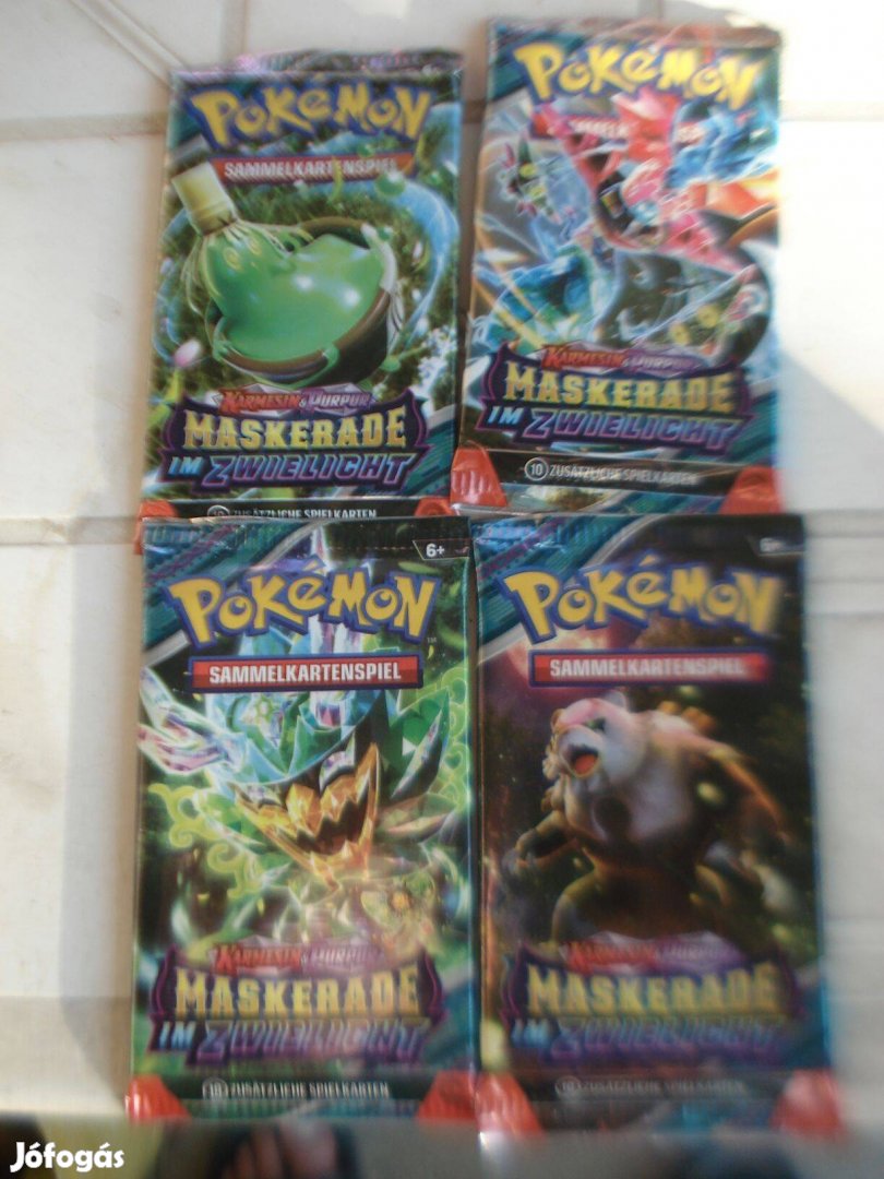 Új Bontatlan Eredeti Gyüjthető Pokémon Kártya Csoamgok, MÁS-2-