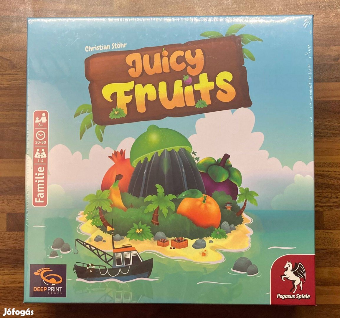 Új Bontatlan Juicy Fruits társasjáték Eladó