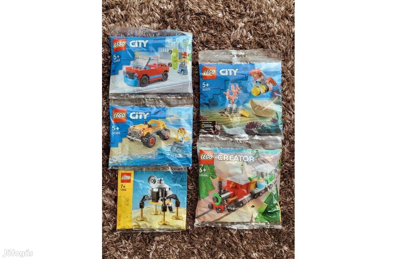 Új Bontatlan LEGO 30568 ; 30369 ; 11942 ; 30370 ; 30584 csomagok!