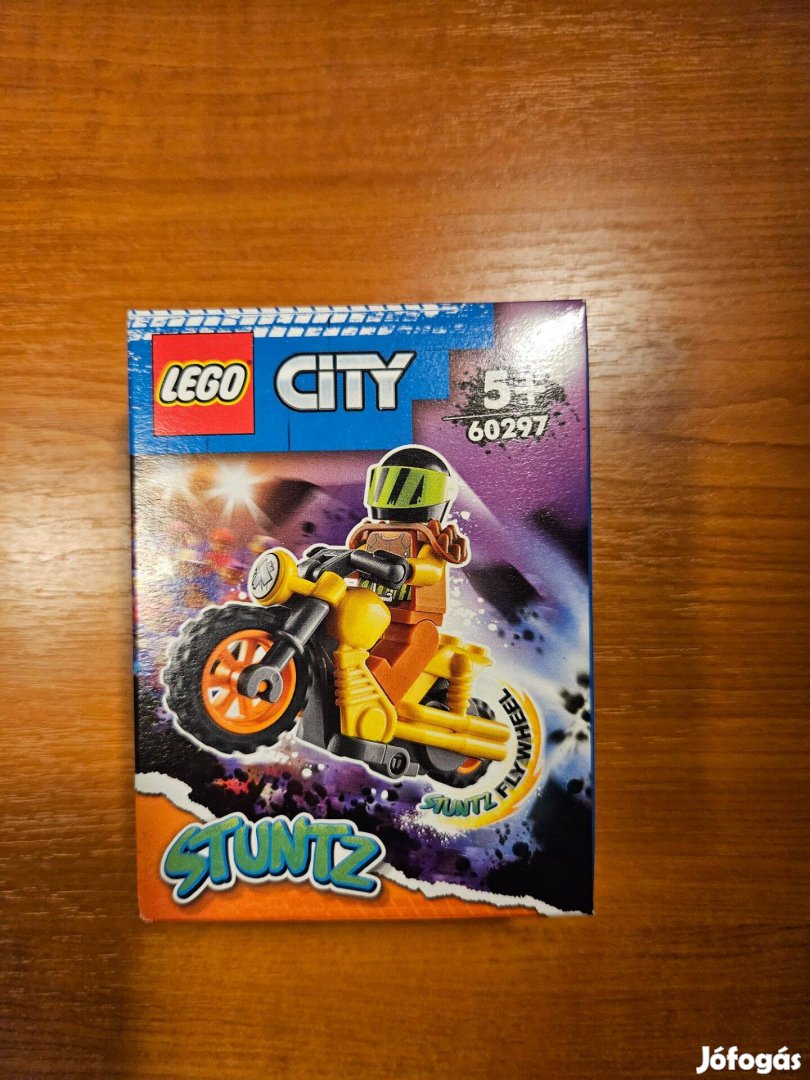Új Bontatlan Lego City Stuntz 60297 Demolition Stunt Bike
