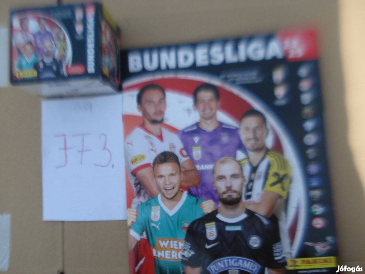 Új Bontatlan Osztrák Bundesliga 2024-25 Focis Matrica Box+ Album